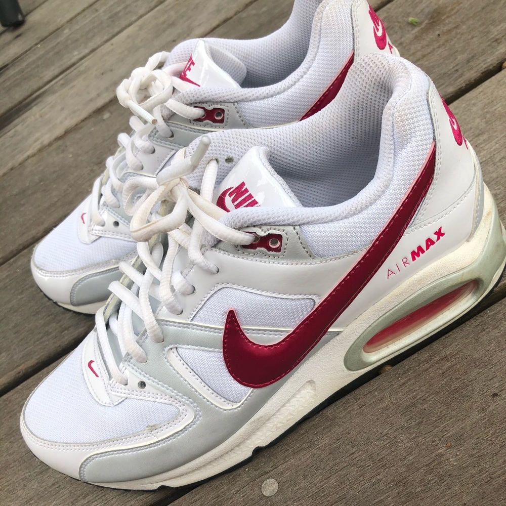 Nike AirMax metallic pink and white